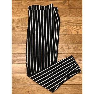 Forever 21 Striped Ankle Pants Plus Size 2X
